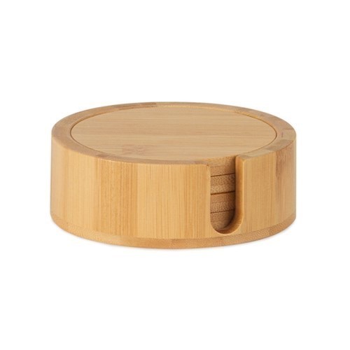 SET 4 POSAVASOS ANDREA HOUSE BAMBU